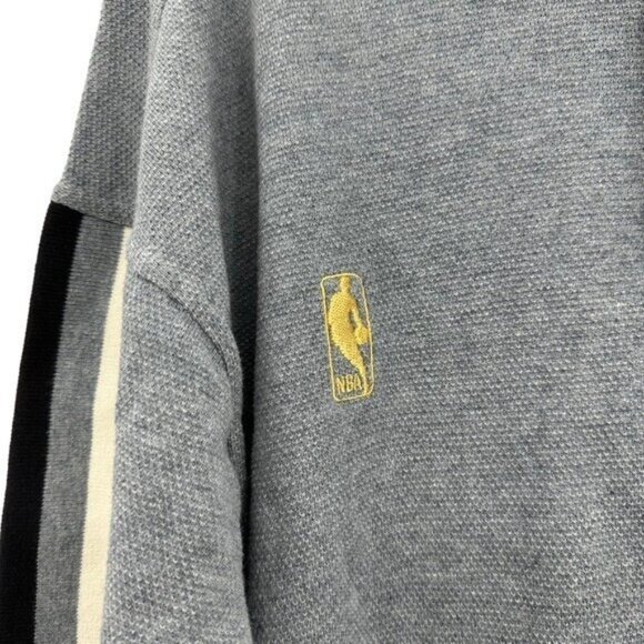 Chicago Bulls Starter L Snap Button Warm Up Collared Shirt Retro Vintage 90's - Picture 4 of 11